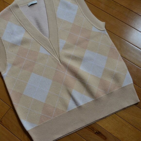 Sandro Sleeveless jacquard sweater size 1 US S - Picture 5 of 11